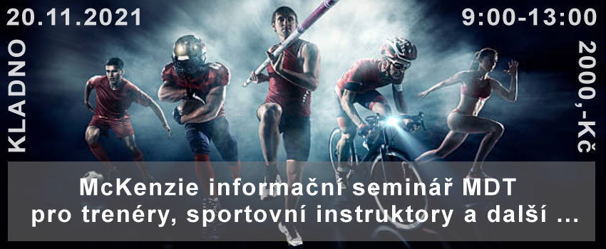 McKenzie informační seminář pro trenéry a sportovní instruktory